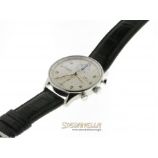 IWC Portuguese Chronograph ref. IW371604 silver nuovo
